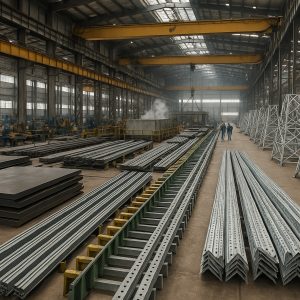 تولید و صادرات پایه های فلزی انتقال نیروی کشور عراق