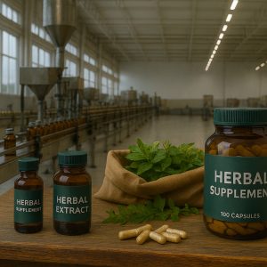 احداث خط تولید مکمل های دارویی گیاهی
