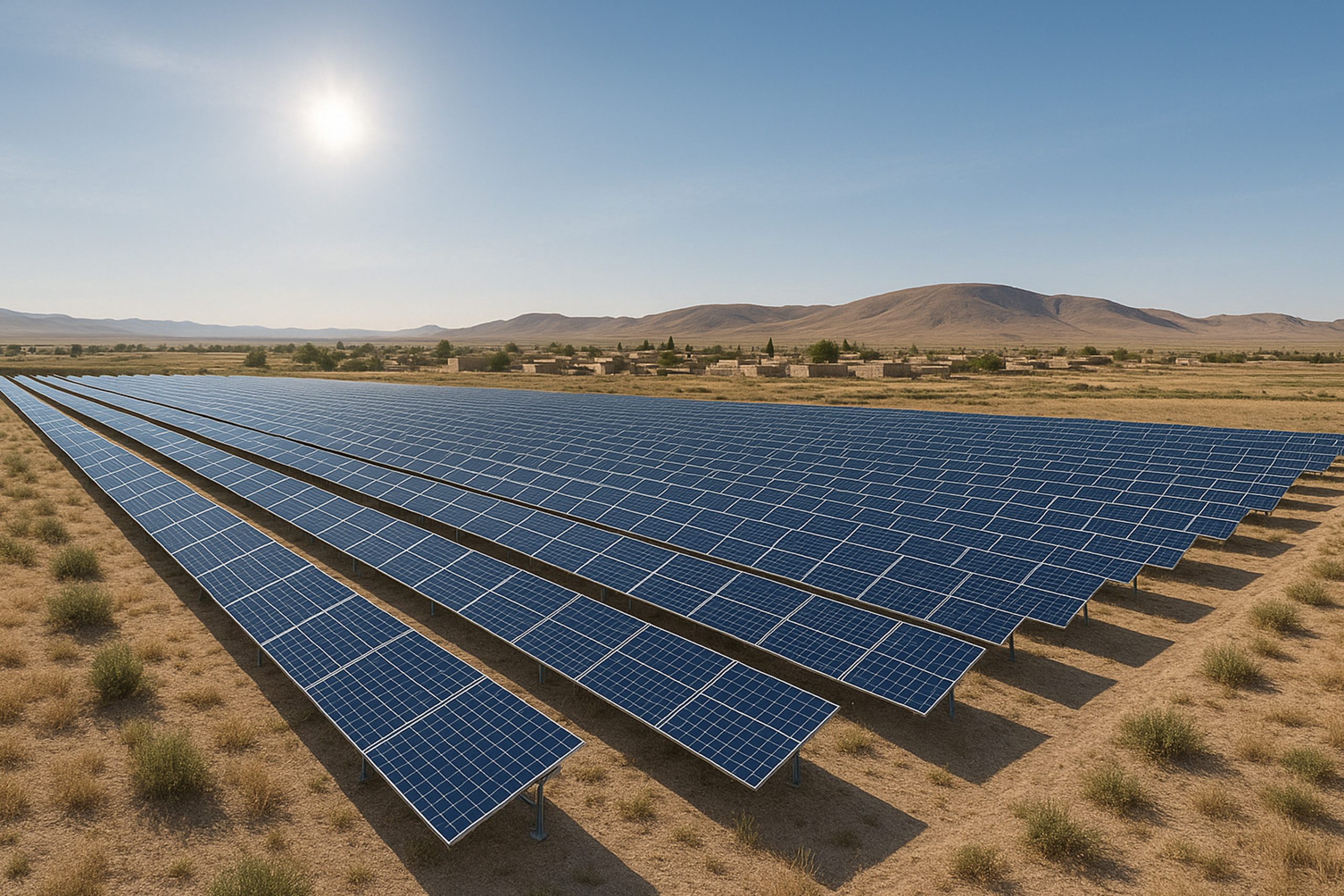 احداث نيروگاه خورشيدي 700 کيلوواتی