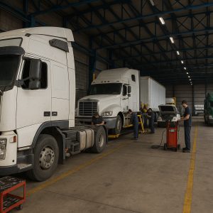 احداث مرکز تعمیرگاه کامیون‌ها در استان اصفهان