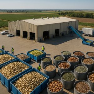 فرآوری و سورتینگ، رستینگ و سسینگ خشکبار و میوه های آجیلی