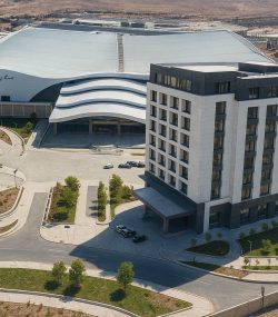 مجموعه اقامتی در مجاورت محل برگزاری نمایشگاه‌های بین‌المللی استان اصفهان