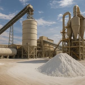 توسعه کارخانه تولید آهک هیدراته (زینترشده)