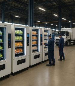 توسعه فاز اجرایی شرکت کالاپرداز ( وندینگ میوه و سایر کالاها)