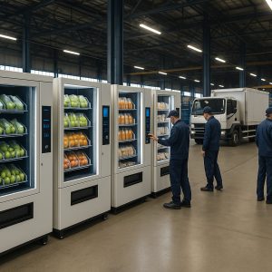 توسعه فاز اجرایی شرکت کالاپرداز ( وندینگ میوه و سایر کالاها)