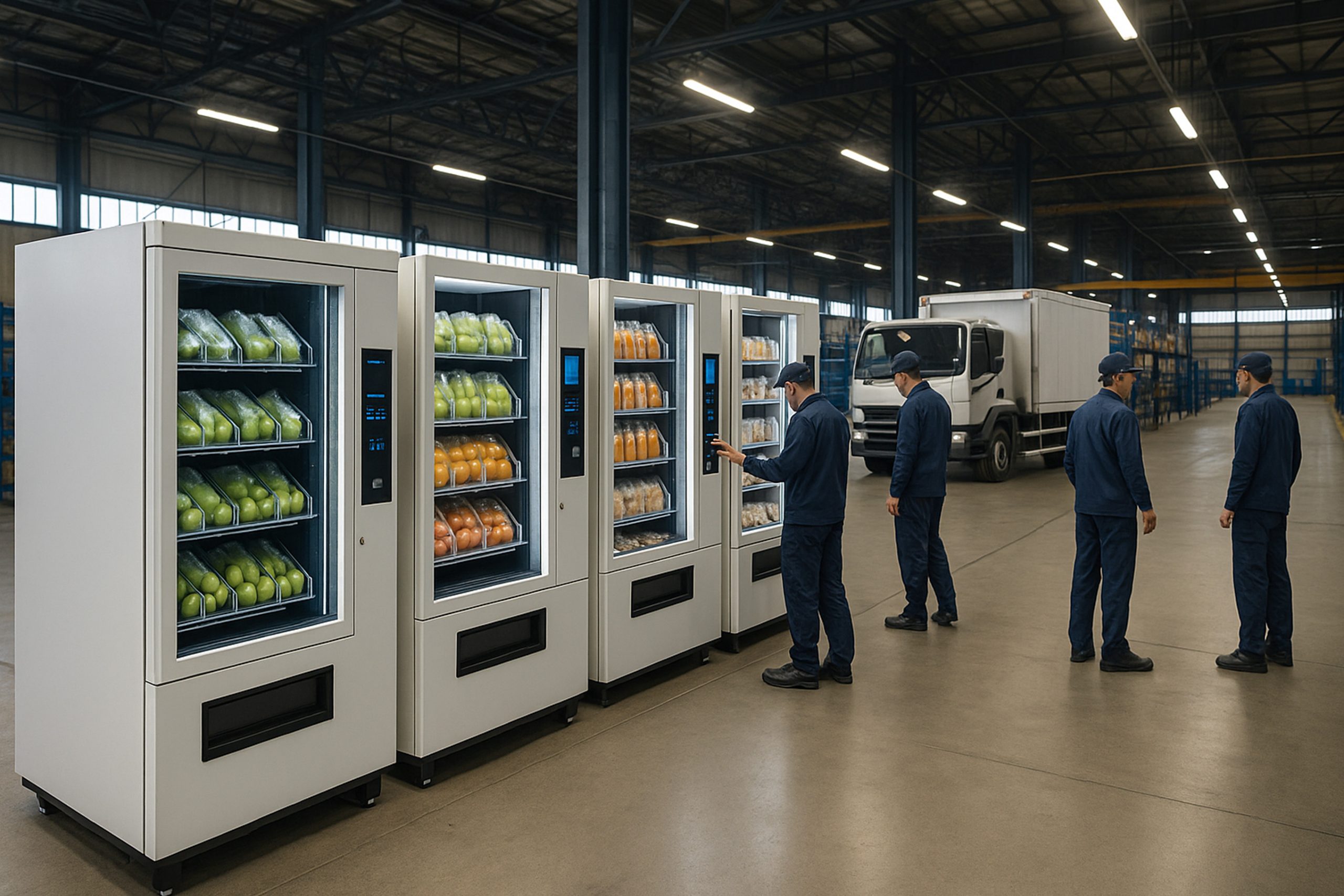 توسعه فاز اجرایی شرکت کالاپرداز ( وندینگ میوه و سایر کالاها)