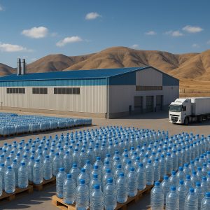 تولید آب معدنی طبیعی و بطری از PET