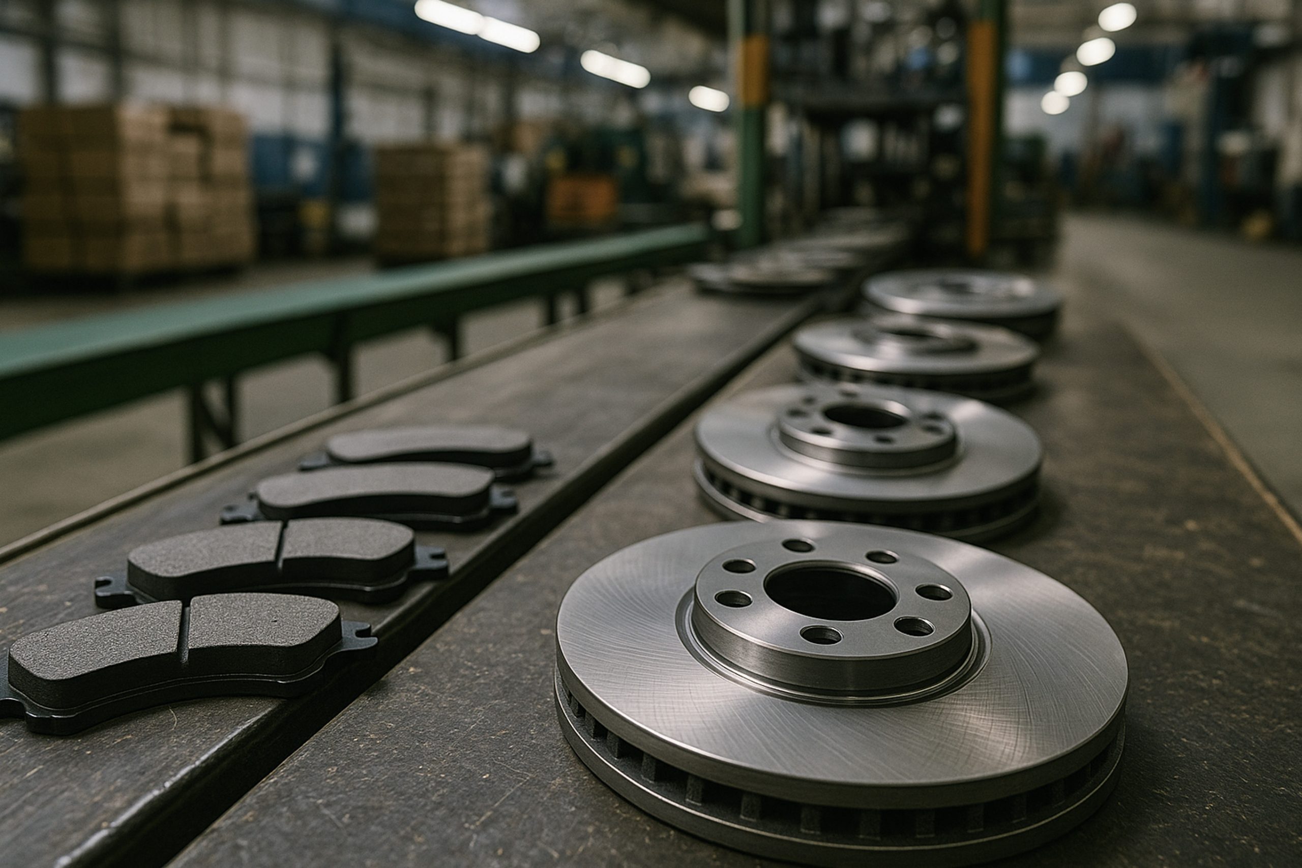 تولید انواع لنت ترمز و صفحه دیسک ترمز خودرو