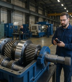 ساخت، تعمیر، تست و عیب‌یابی گیربکس دور بالا