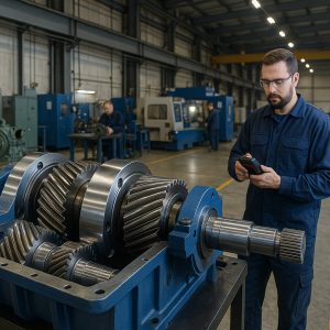 ساخت، تعمیر، تست و عیب‌یابی گیربکس دور بالا