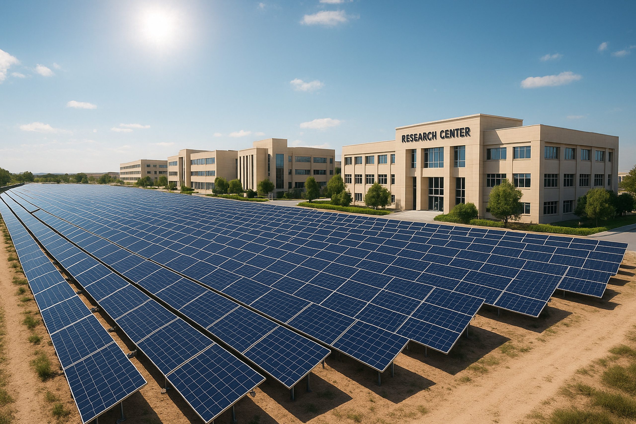 نیروگاه خورشیدی 1 مگاوات شهرک علمی تحقیقاتی اصفهان