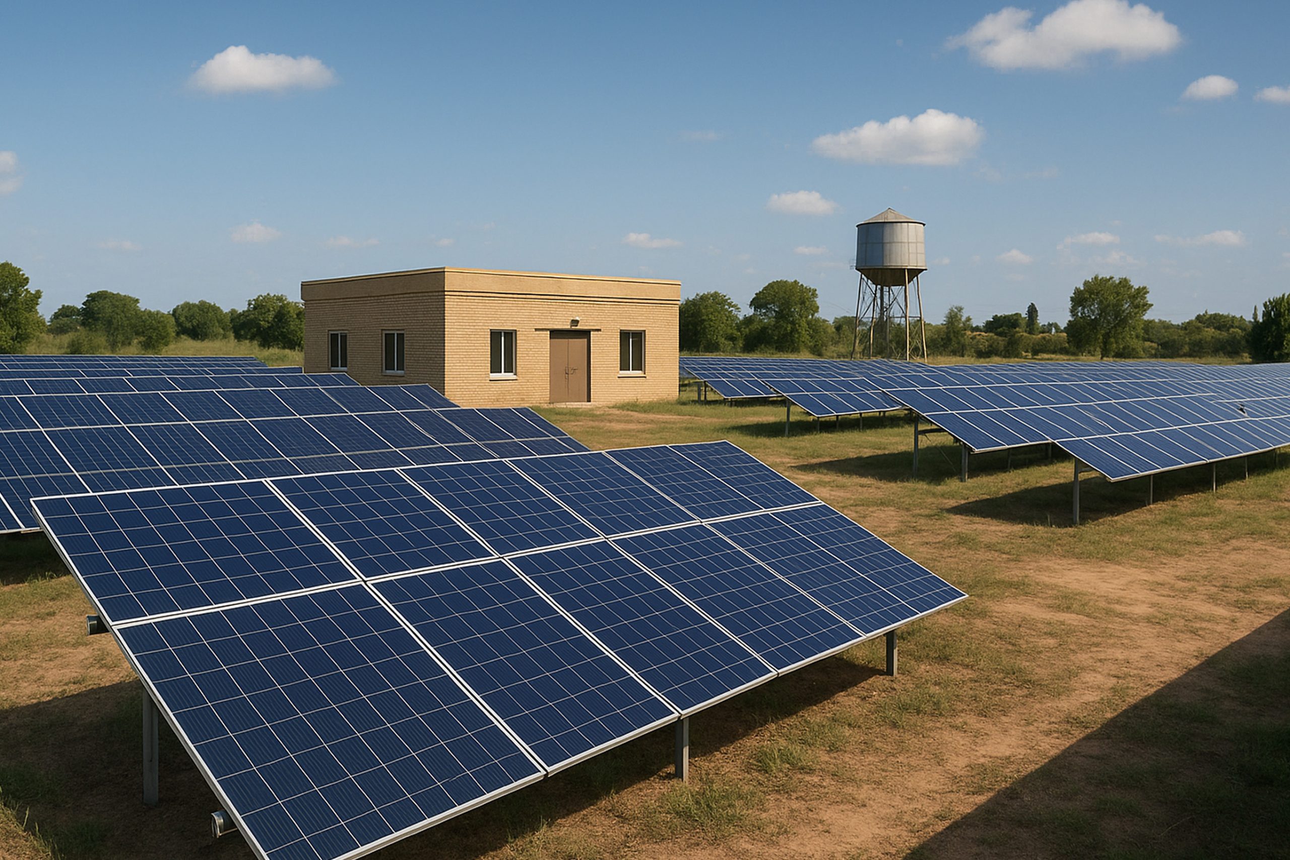 احداث نيروگاه 240 كيلوواتي انرژي خورشيدي