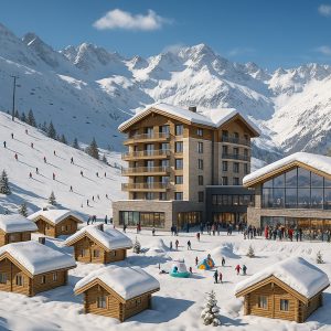 احداث مجتمع گردشگری و رفاهی پیست اسکی فریدون‌شهر