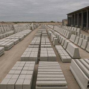 احداث کارگاه تولید قطعات بتنی