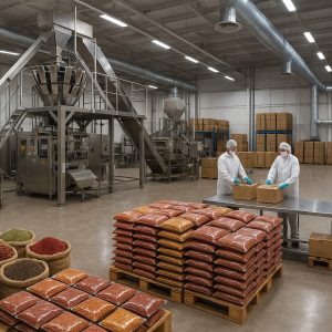 توسعه واحد فرآوری و بسته‌بندی ادویه‌جات هند