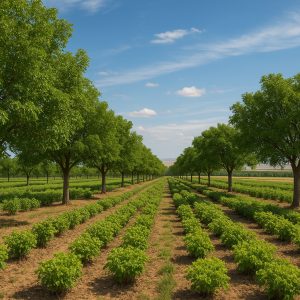 اگروفارستری درختچه سماق و کرفس کوهی