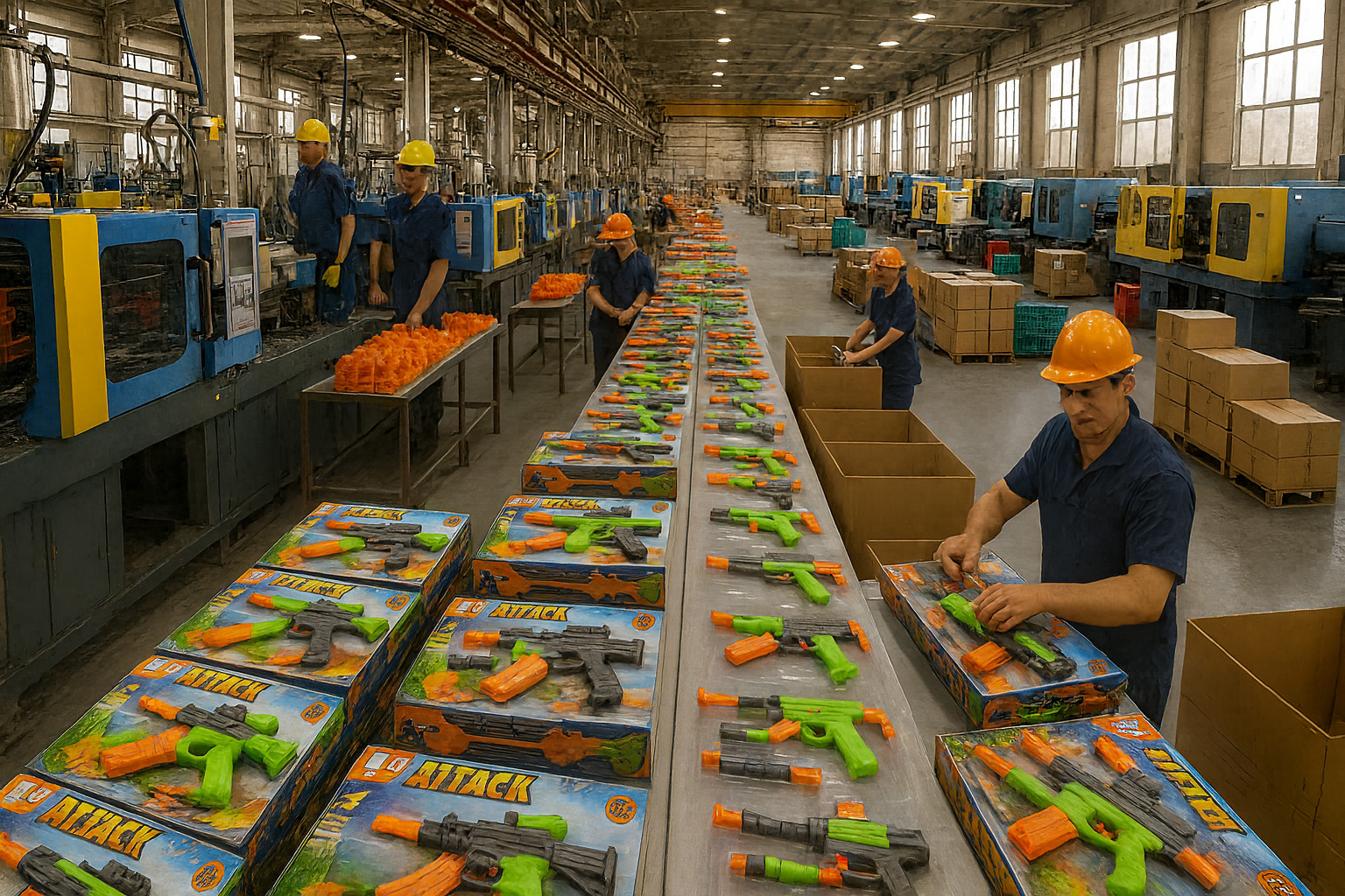 تفنگ اسباب بازی کلاشینکف و ام 16