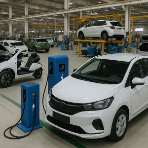 شهرک تخصصی خودروهای پاک (خودرو برقی هیبریدی و ...)