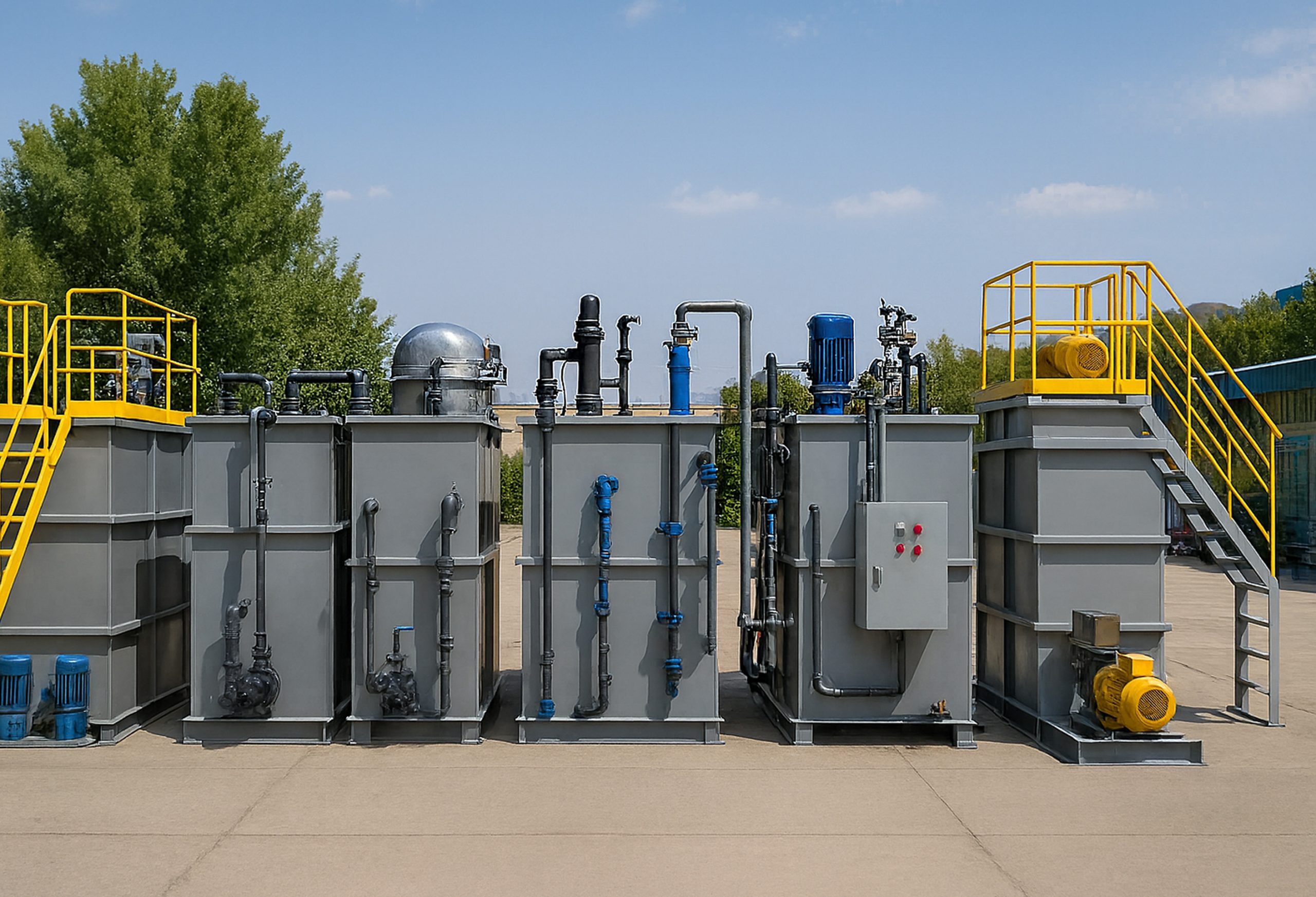 پکیجهای نوین تصفیه فاضلاب بهداشتی و صنعتی