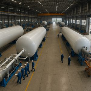 ساخت واحد LNG