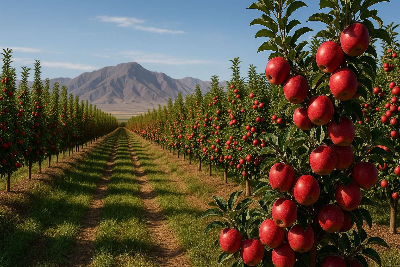 توسعه زنجیره ارزش سیب سمیرم