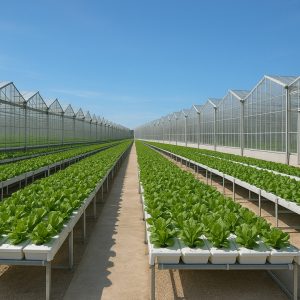 مجموعه گلخانه هیدروپونیک