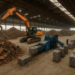 احداث کارخانه بازیافت ضایعات فولادی