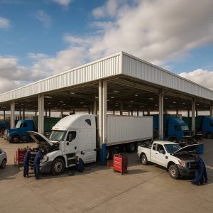 مجموعه تعمیرگاهی خودروهای سبک و سنگین