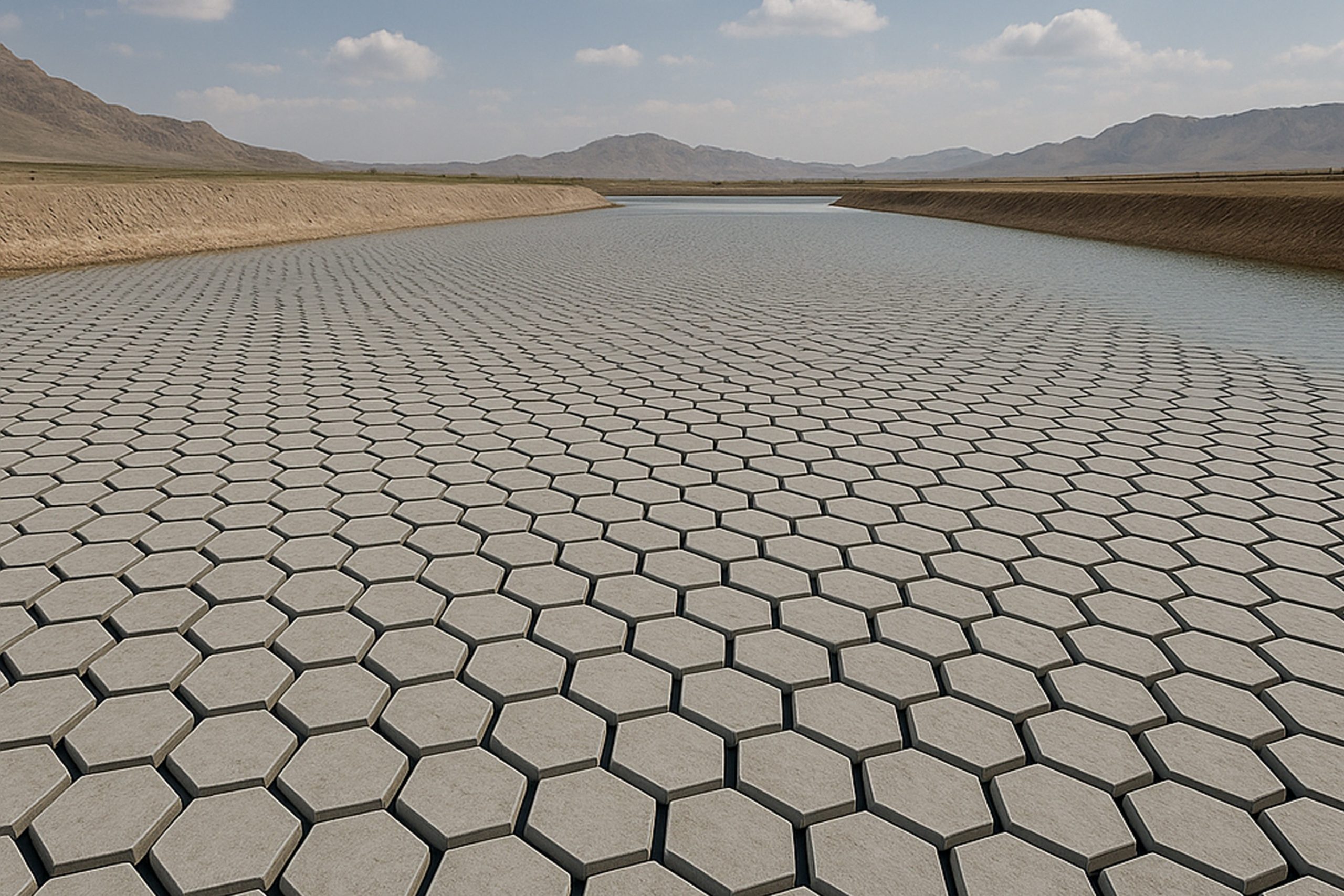 پوشش های شناور نانو ساختار بتنی مهارکننده تبخیر