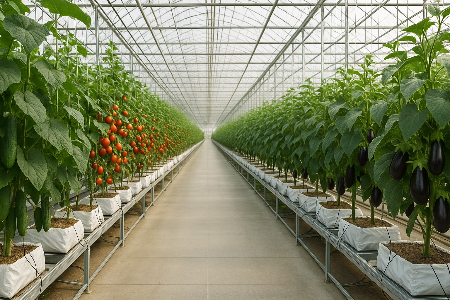 تولید صیفی به روش هیدروپونیک