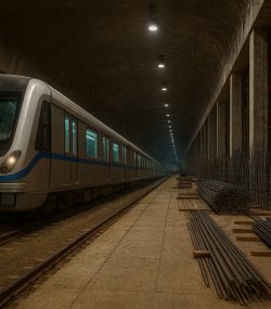 توسعه خط دوم قطار شهری اصفهان