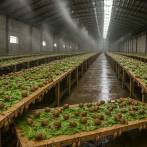 تولید و پرورش حلزون