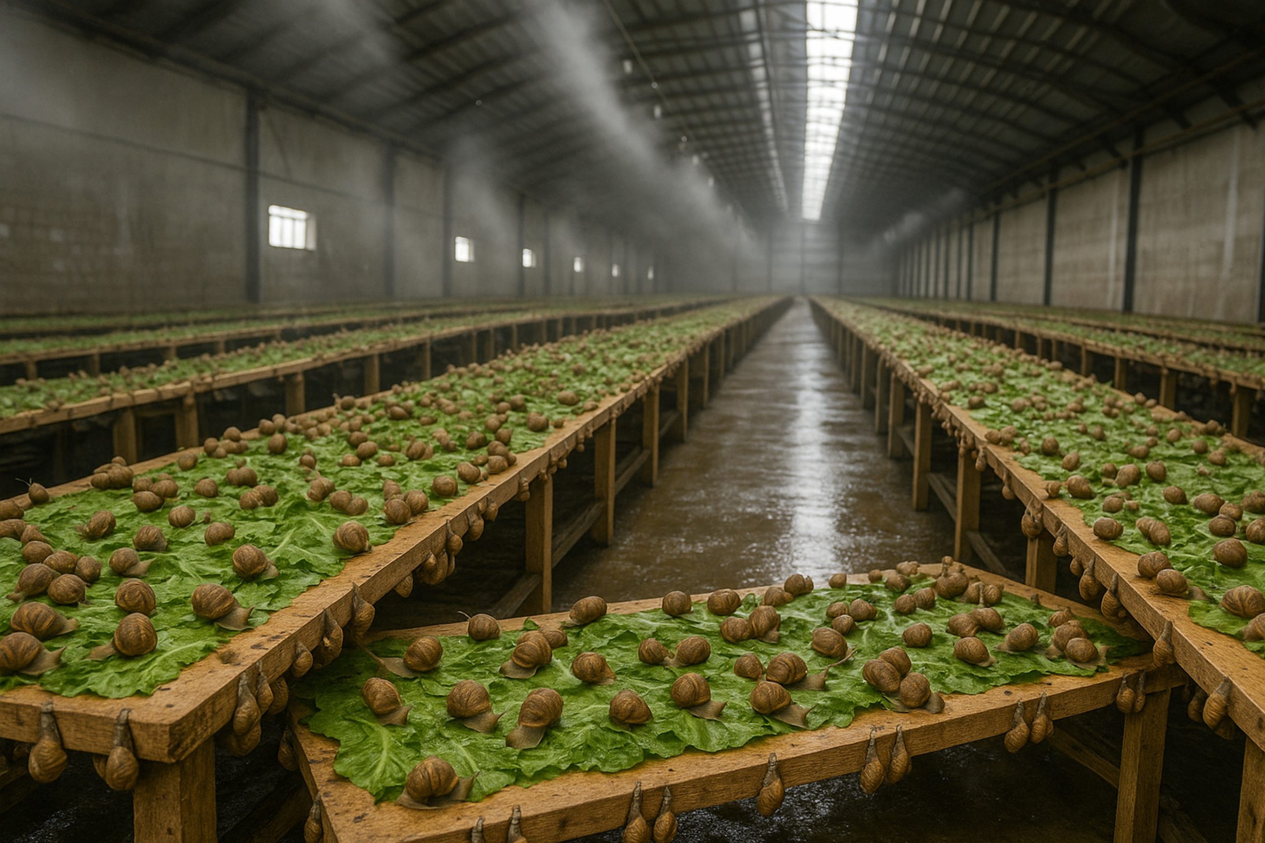 تولید و پرورش حلزون