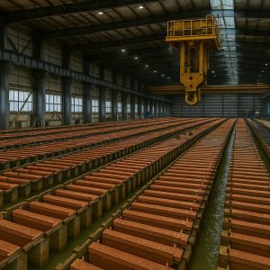 تولید کاتد مس و مشتقات مس (با رویکرد فناورانه سبز)