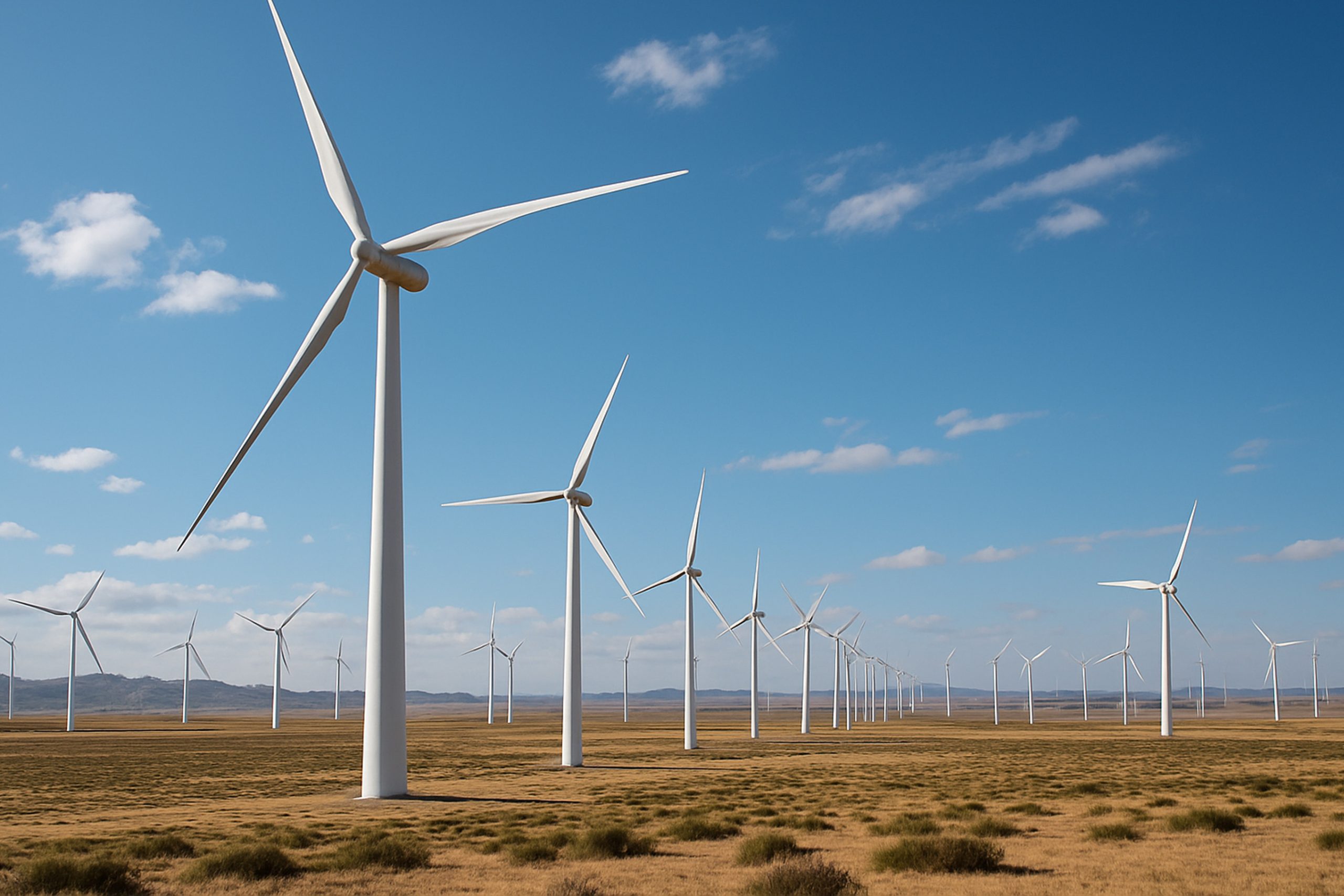 ایجاد نیروگاه بادی