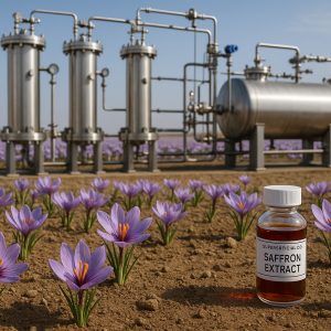 تولید مواد مؤثره زعفران با استفاده از روش فوق بحرانی به منظور مصرف در صنایع دارویی