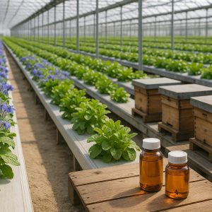 تولید گیاهان دارویی به روش هیدروپونیک و عسل خاص