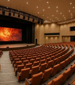 تجهیز و نصب و راه اندازی سالن صوت و تصویر همایش غدیر