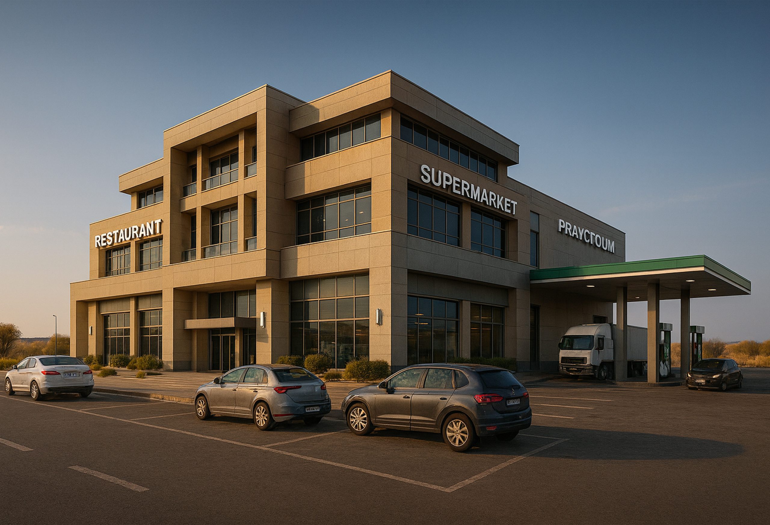 مجتمع خدمات بین راهی دلیجان- میمه