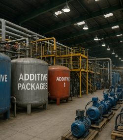 تولید بسته‌های افزودنی (Additive Packages) مورد استفاده در تولید انواع روانکار