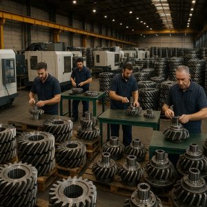 افزایش انواع چرخ‌دنده های مخروطی و هرزگرد دیفرانسیل خودروهای سبک (پژو، تیبا ،پراید و ...) و تولید انواع چرخ‌دنده‌های دیفرانسیل ماشین‌آلات کشاورزی