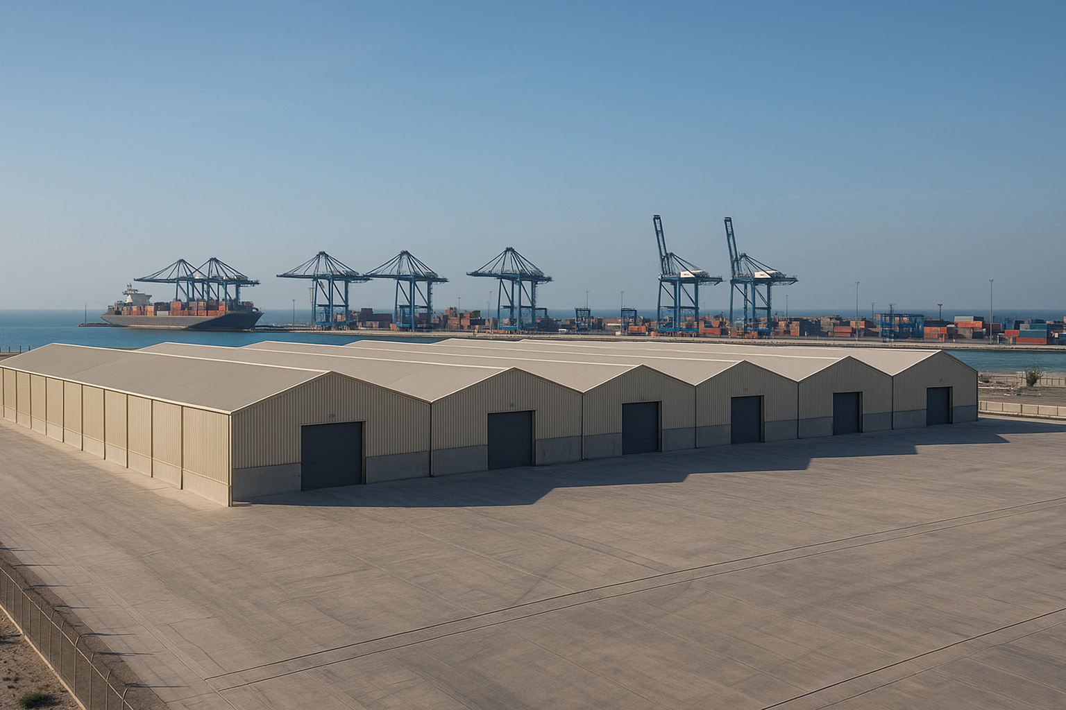 احداث و بهره برداری از 5 انبار سرپوشیده 50 هزار تنی