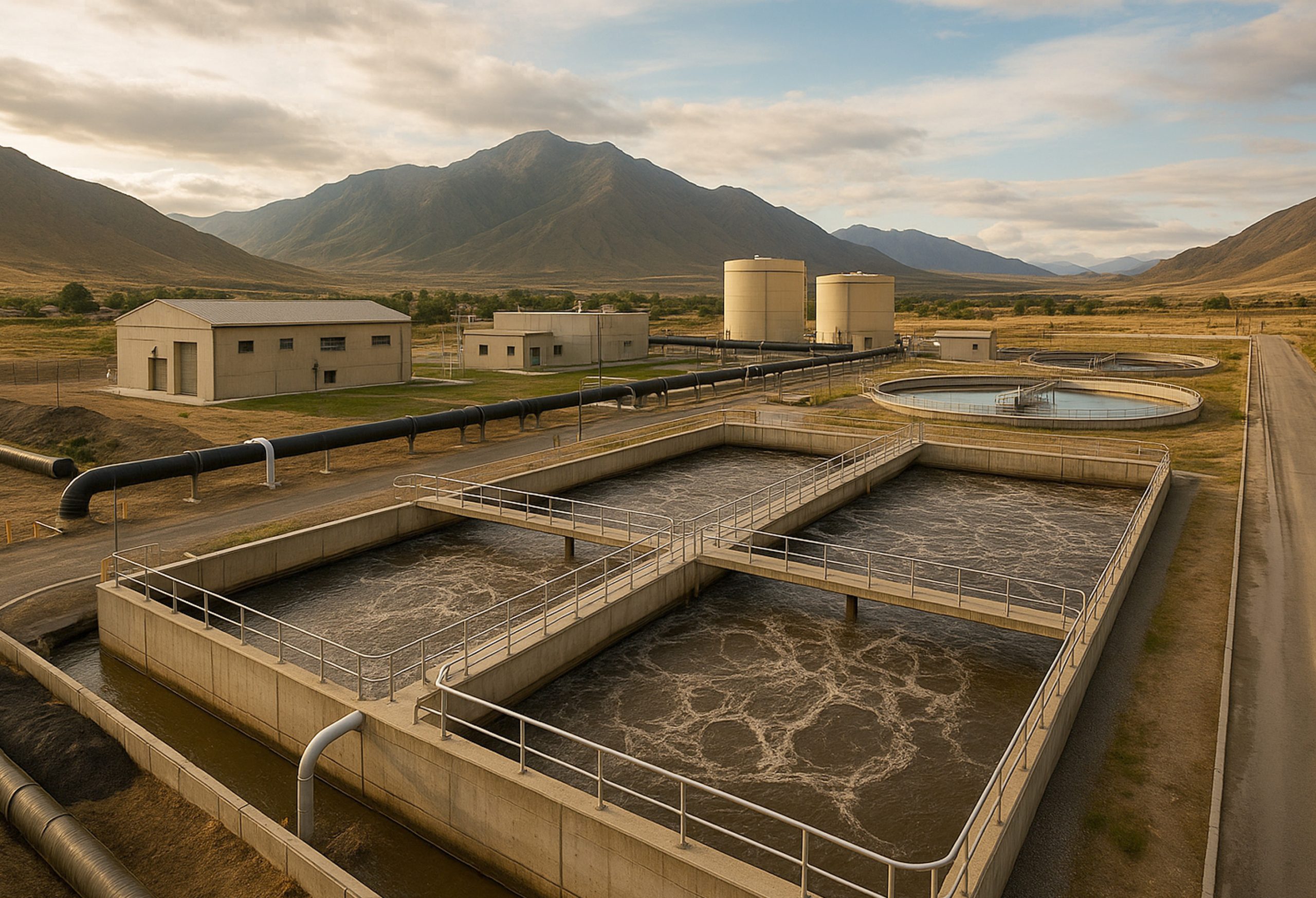 احداث و بهره برداری تاسیسات فاضلاب داران و دامنه در ازای واگذاري بخشی از پساب حاصله (به روش بیع متقابل)