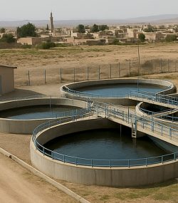 احداث و بهره برداری تاسیسات فاضلاب دهاقان در ازای واگذاري بخشی از پساب حاصله (به روش بیع متقابل)