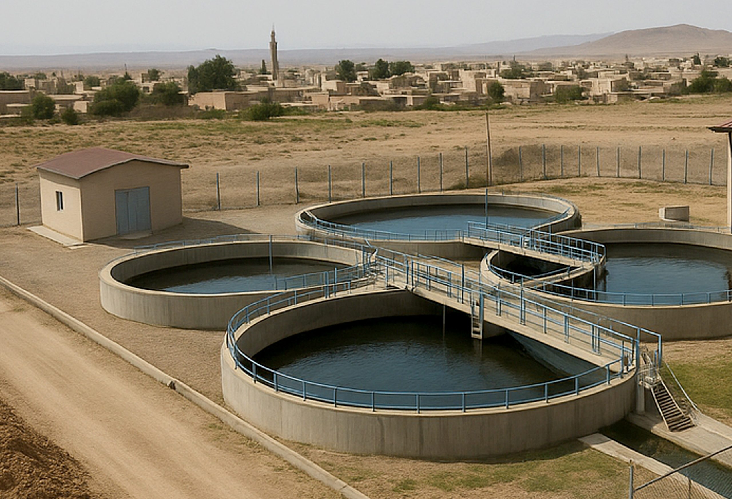 احداث و بهره برداری تاسیسات فاضلاب دهاقان در ازای واگذاري بخشی از پساب حاصله (به روش بیع متقابل)