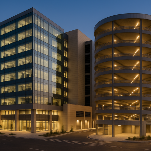 تجاری، اداری و پارکینگ مکانیزه پارگینگ قدس