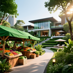 احداث بازارچه سبزی و میوه